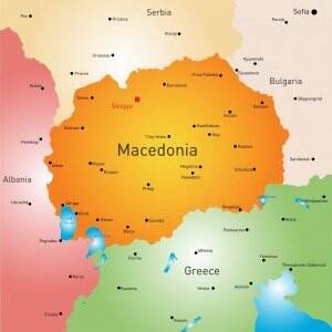 Map of Macedonia